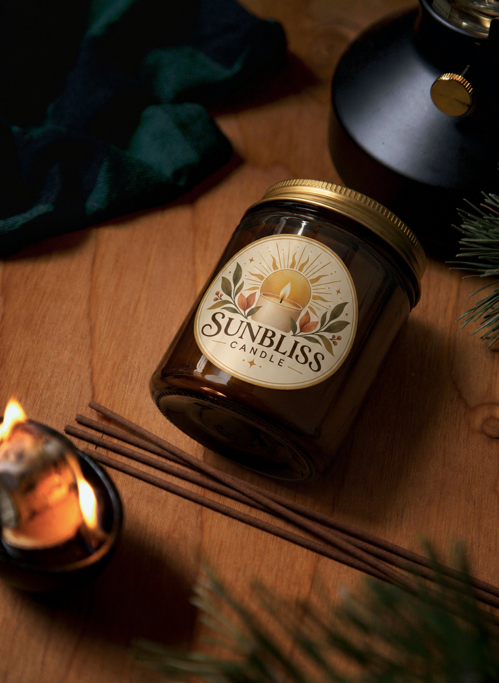 Garden Morning Candle